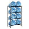 water bottle shelving display
