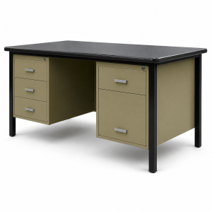 double pedestal desk -72" x 30"