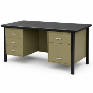 double pedestal desk -72" x 30"
