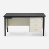 single pedestal desk -63"x 30"