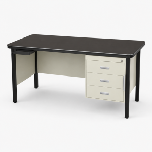 single pedestal desk - 72" x 30"