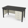 single pedestal desk - 72