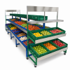 vegetable display racking-central island