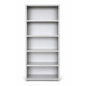 bolted steel shelving - closed