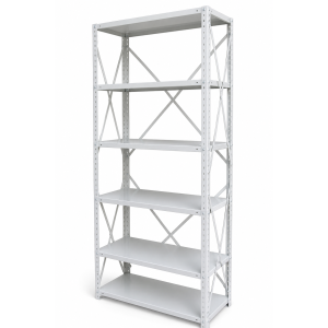 bolted steel shelving - cross brace