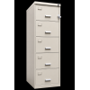 five drawer filing cabinet standard-''64x18x24"