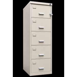five drawer filing cabinet standard-''64x18x24"