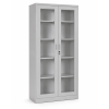 hiline clear glass door cupboard -''72x36x18"