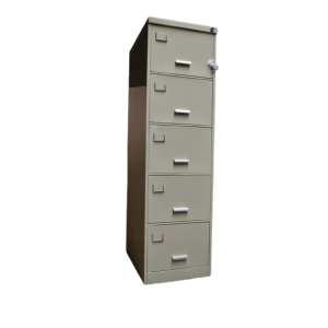 five  drawer standard filing cabinet