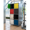 eight compartment locker