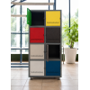 eight compartment locker
