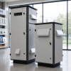 outdoor network and server cabinets