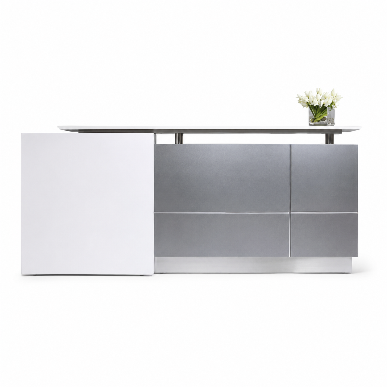 customized office reception desk