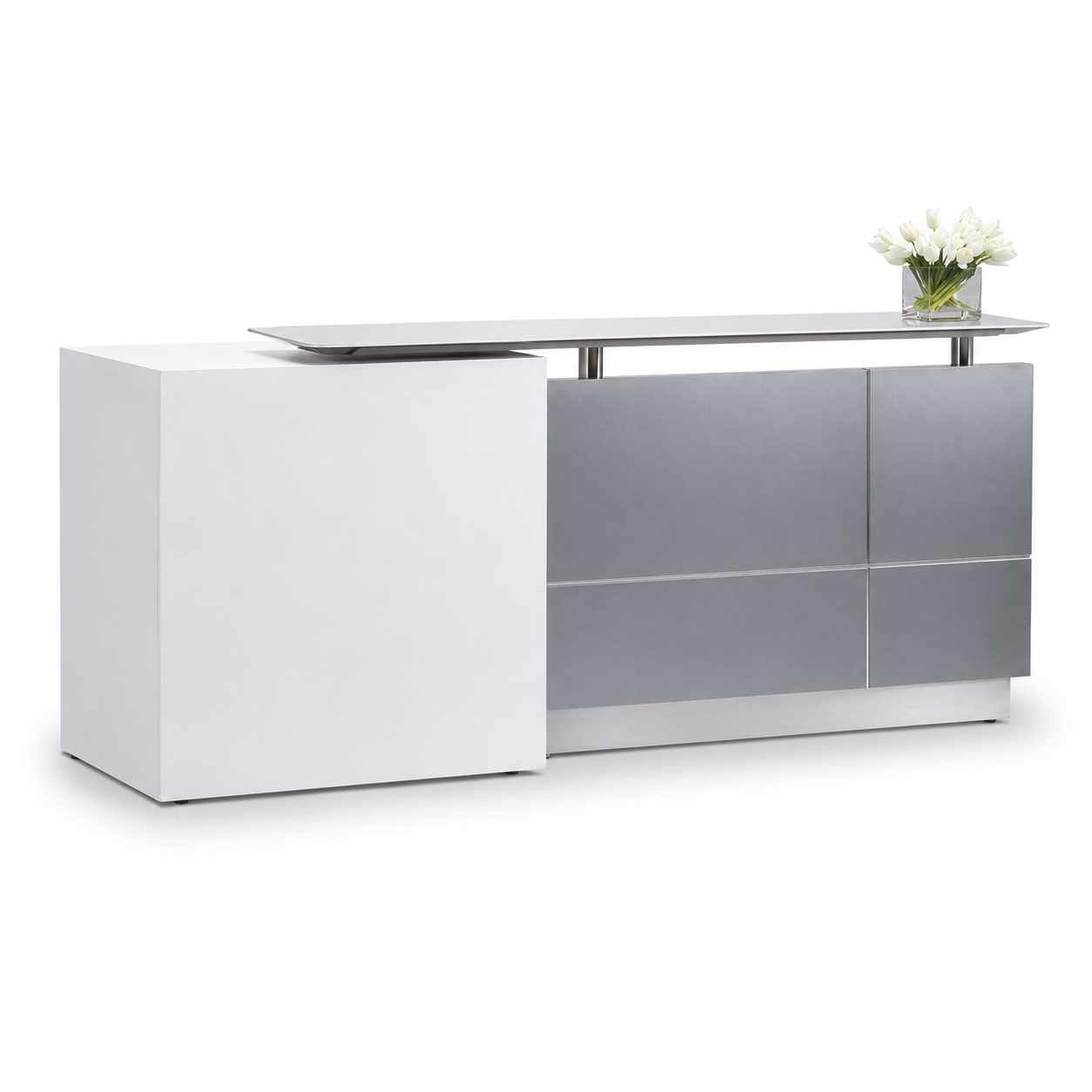 customized office reception desk