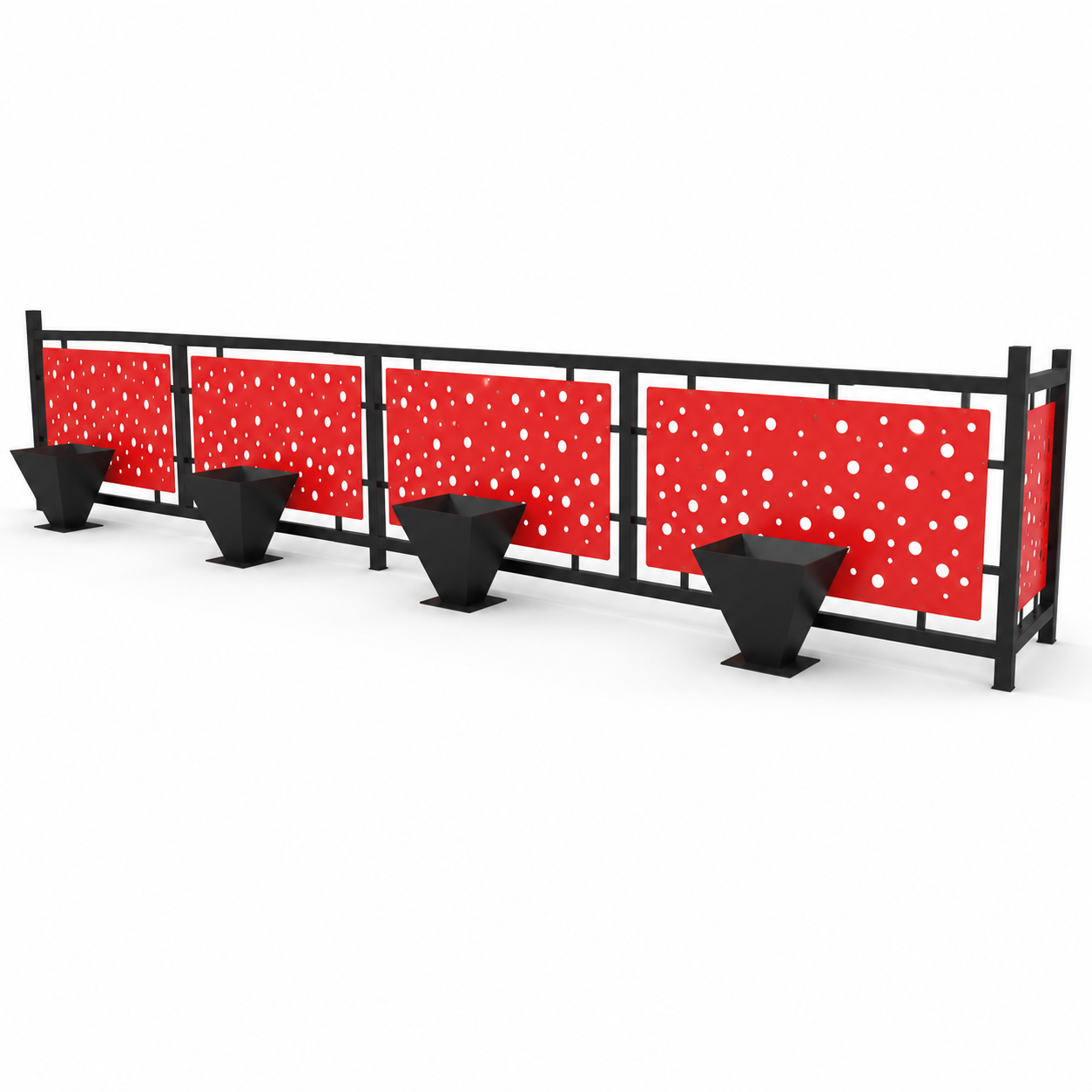 custom design boundary fence